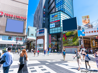 なんば駅前イメージ｜リーザス南千里